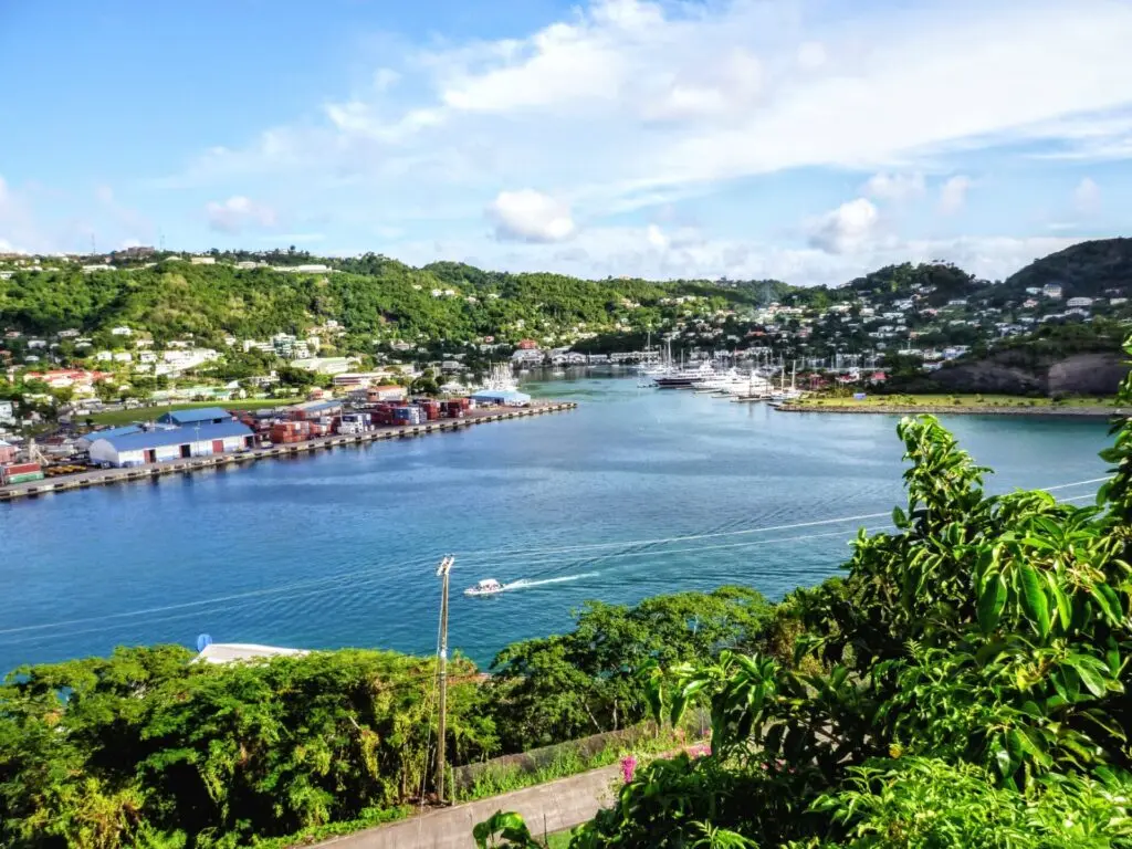 Bucht in St. Georges Grenada