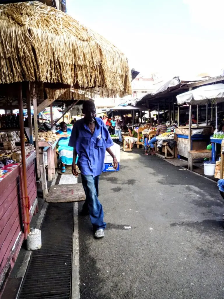 Markt in St. Georges Grenada