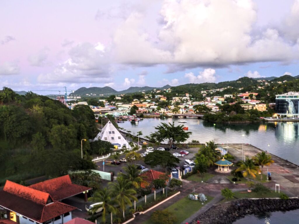 Zentrum Castries St. Lucia 