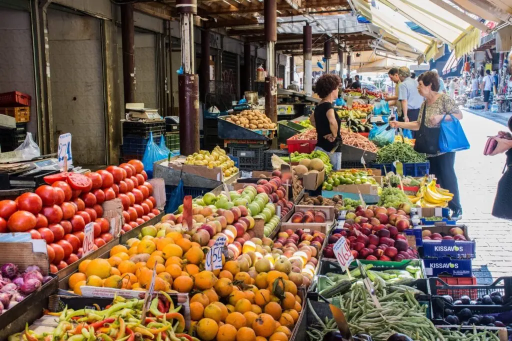 Central Market in St. Lucia Castries  