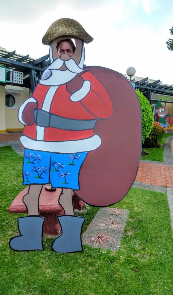 Karibik St. Lucia Castries Zentrum Sops Hauser Bunt