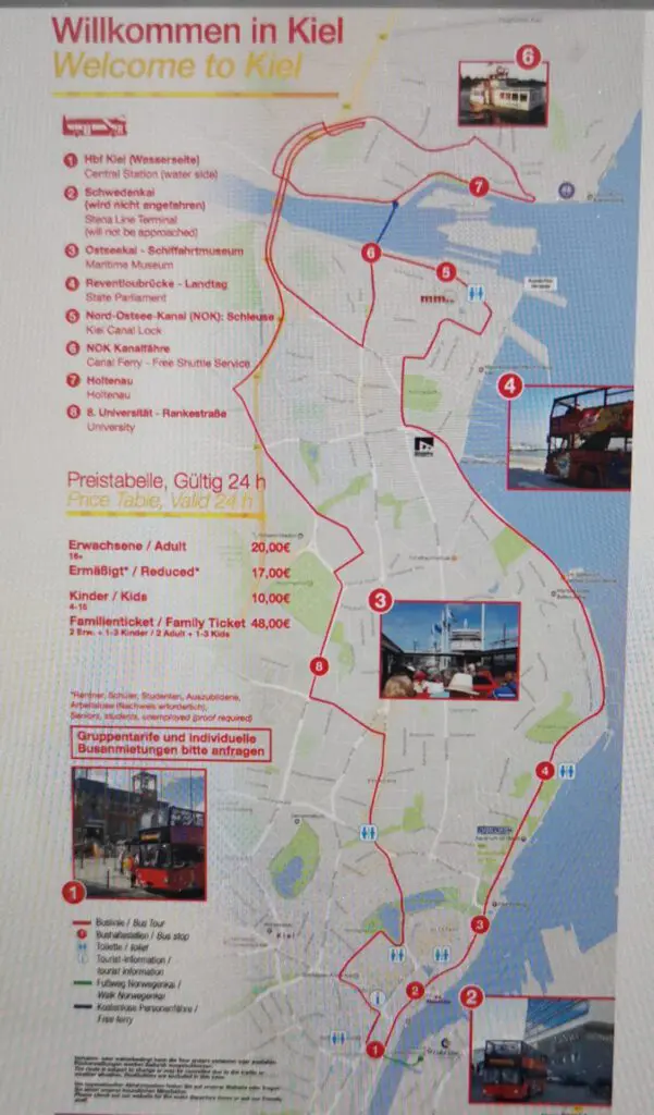Fahrplan Sightseeingbus