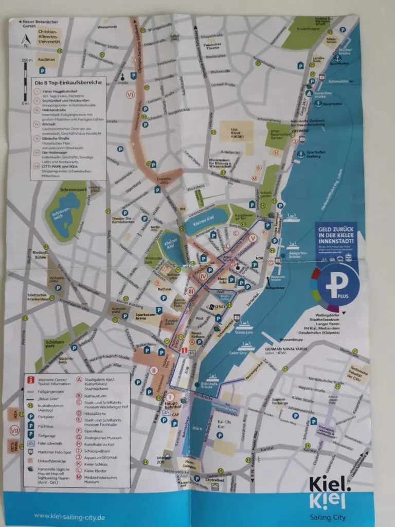 Kiel Stadtplan
