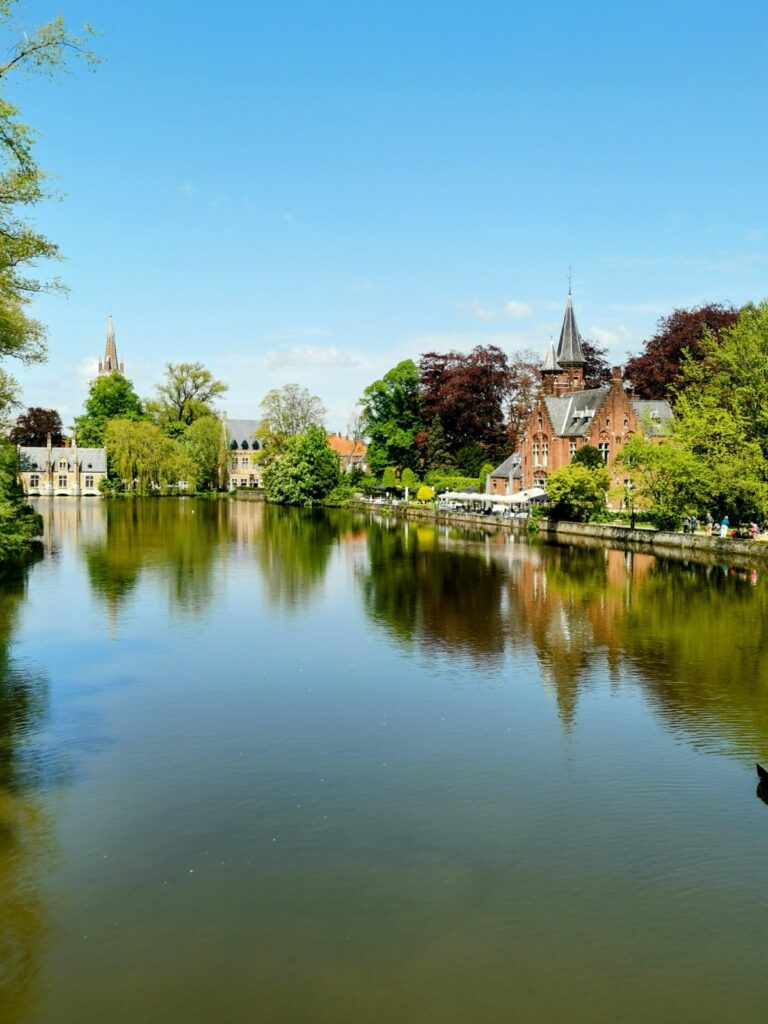 Minnewater See in Brügge