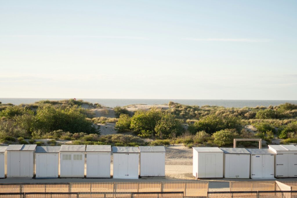 Strandhäuser in Knokke-Heist