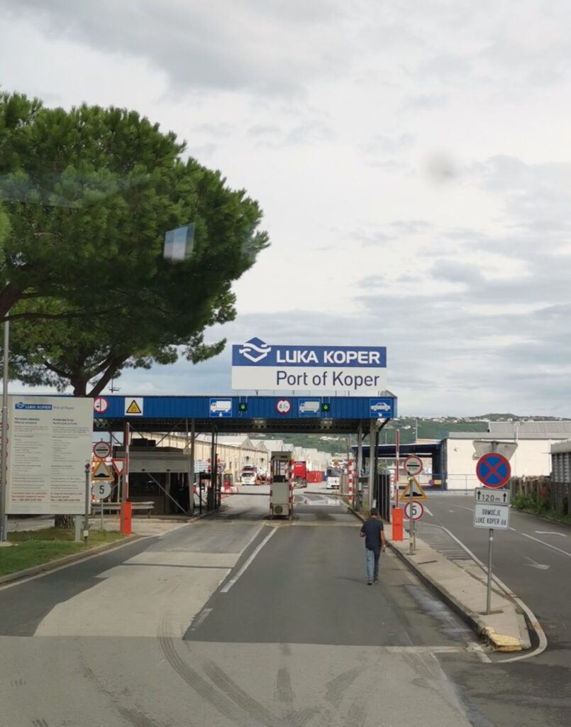 Pforte Hafen Koper