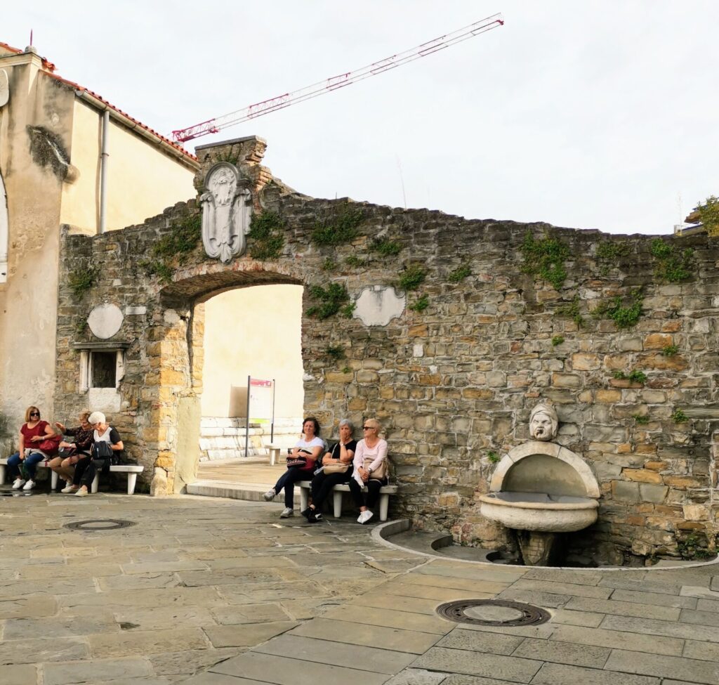 Alte Stadtmauer in Koper