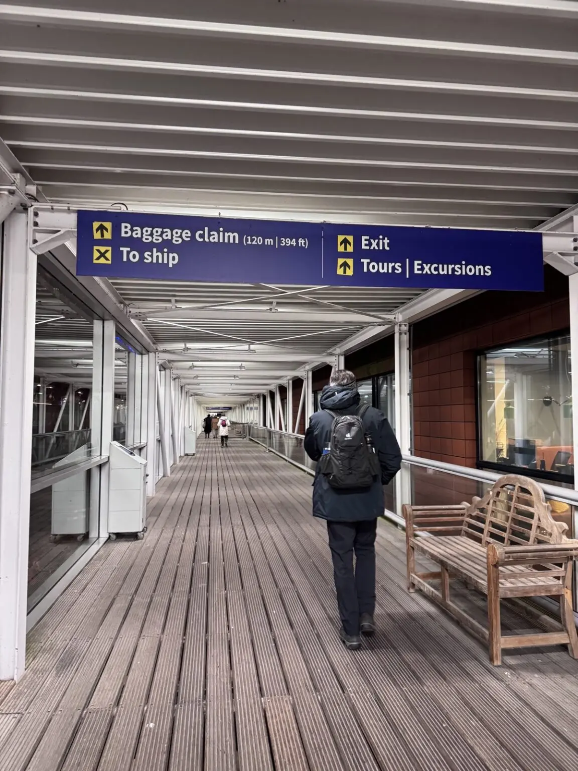 Kreuzfahrtterminal in Amsterdam