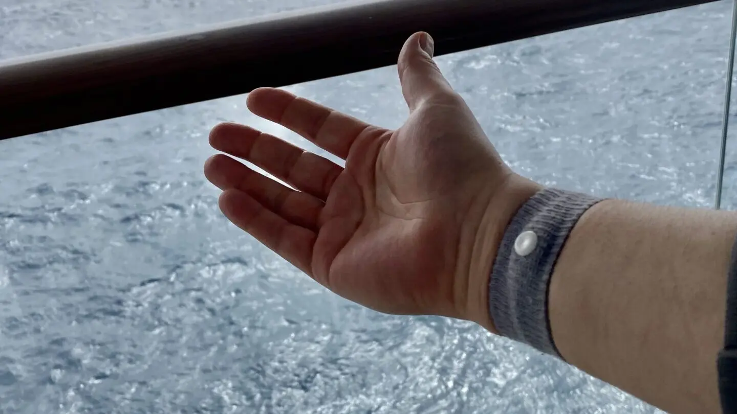 Armband gegen Seekrankheit