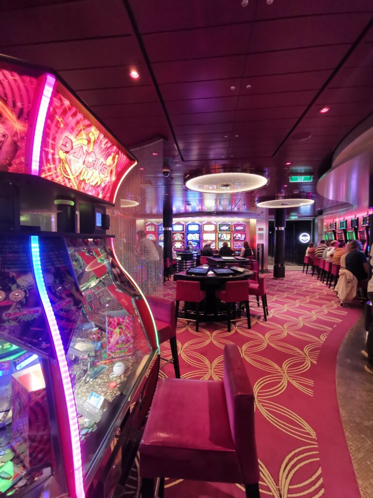 Casino auf einem Kreuzfahrtschiff