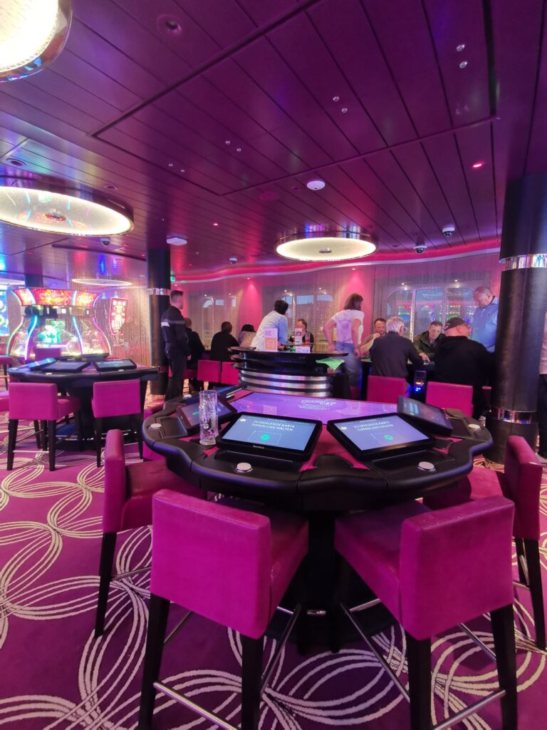 Casino auf einem Kreuzfahrtschiff