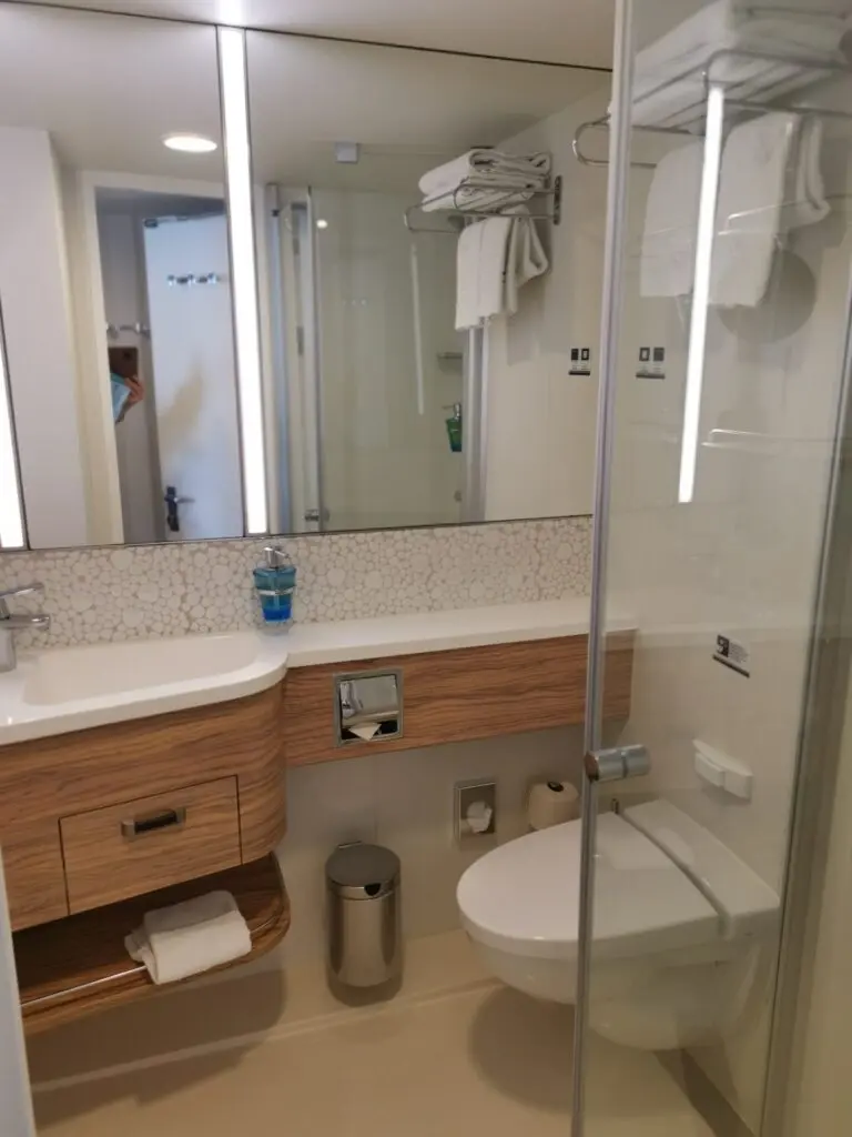Badezimmer Kreuzfahrtschiff