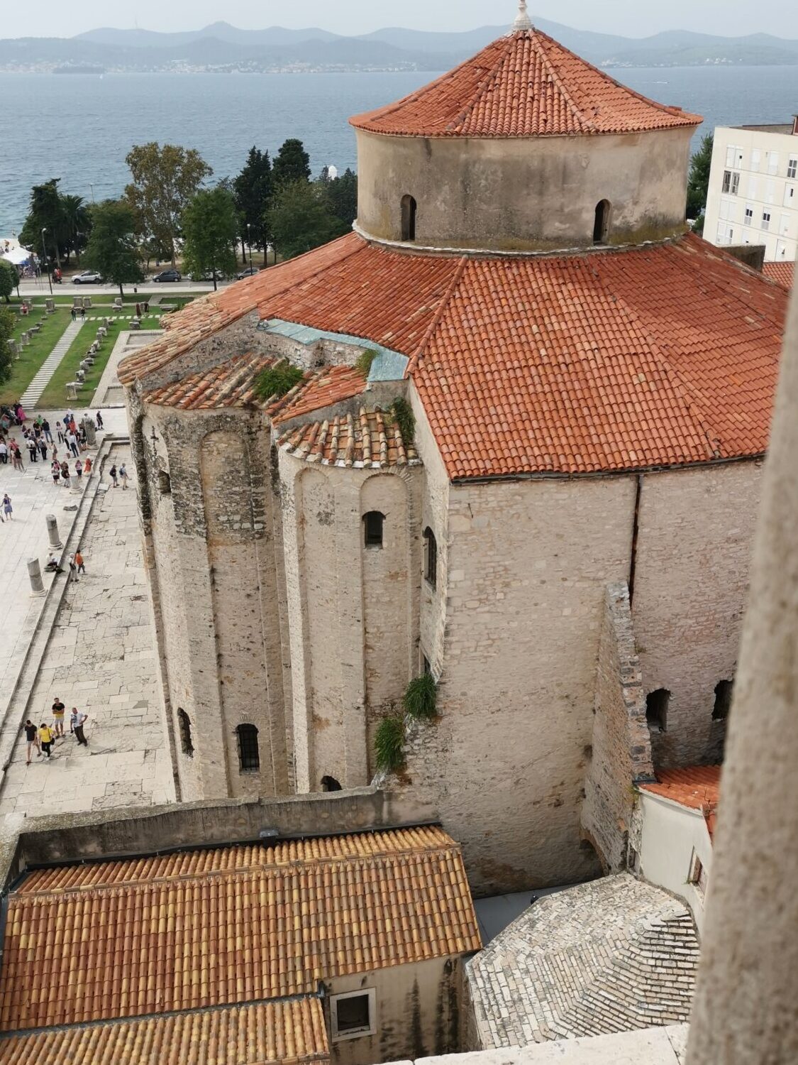 Blick auf Kirche St. Donatus – Crkva sv. Donata in Zadar