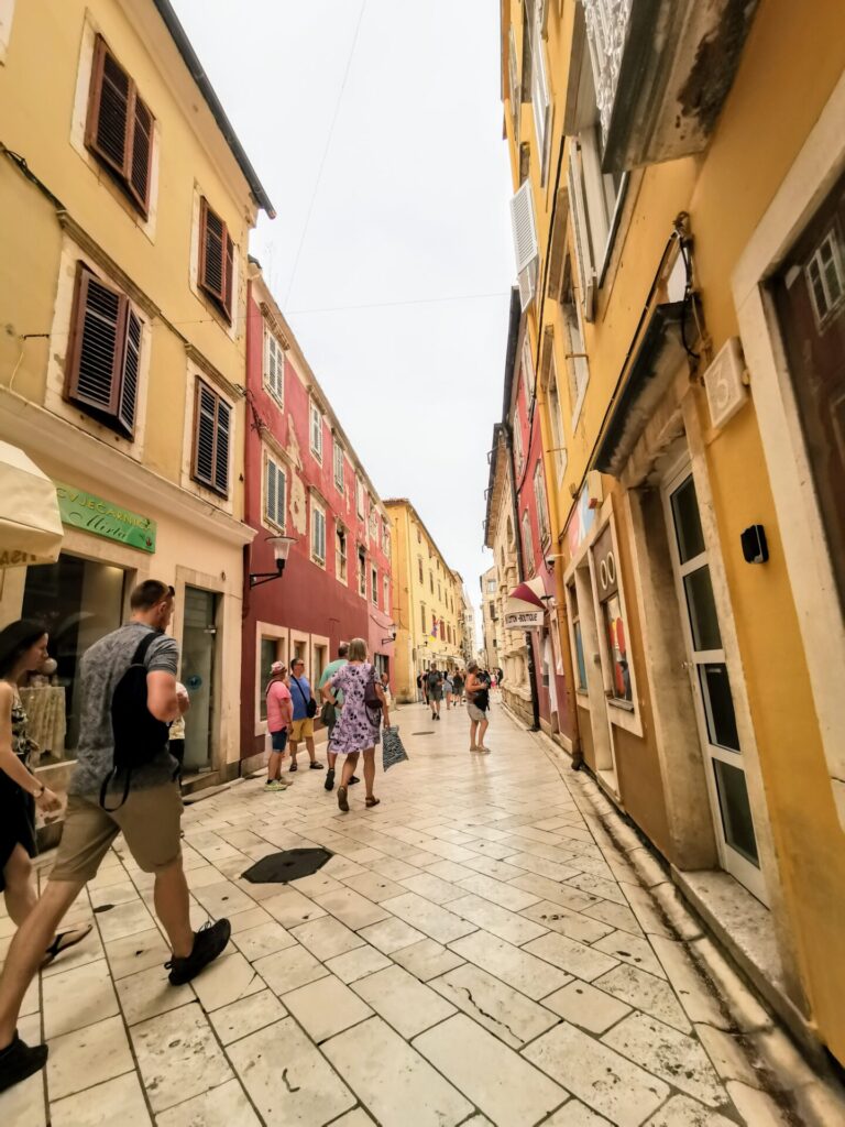 Gasse im Zentrum von Zadar