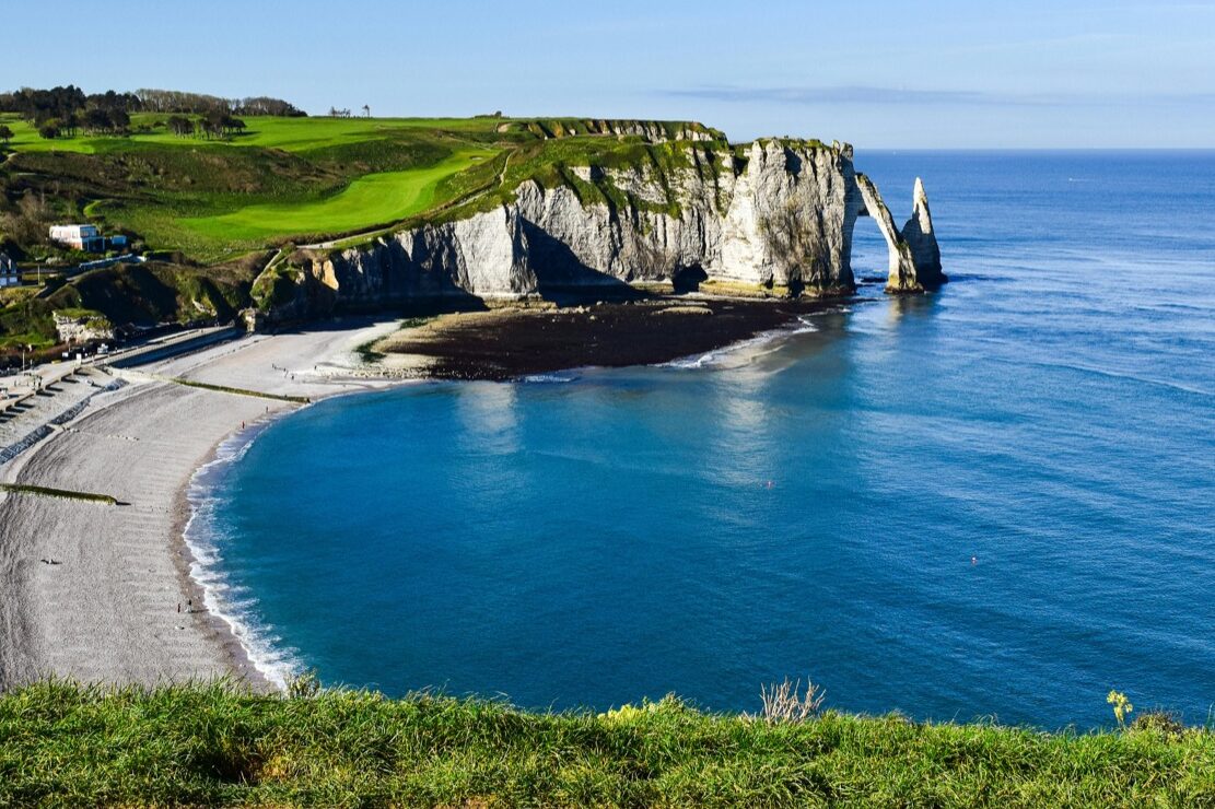 Küste in der Normandie