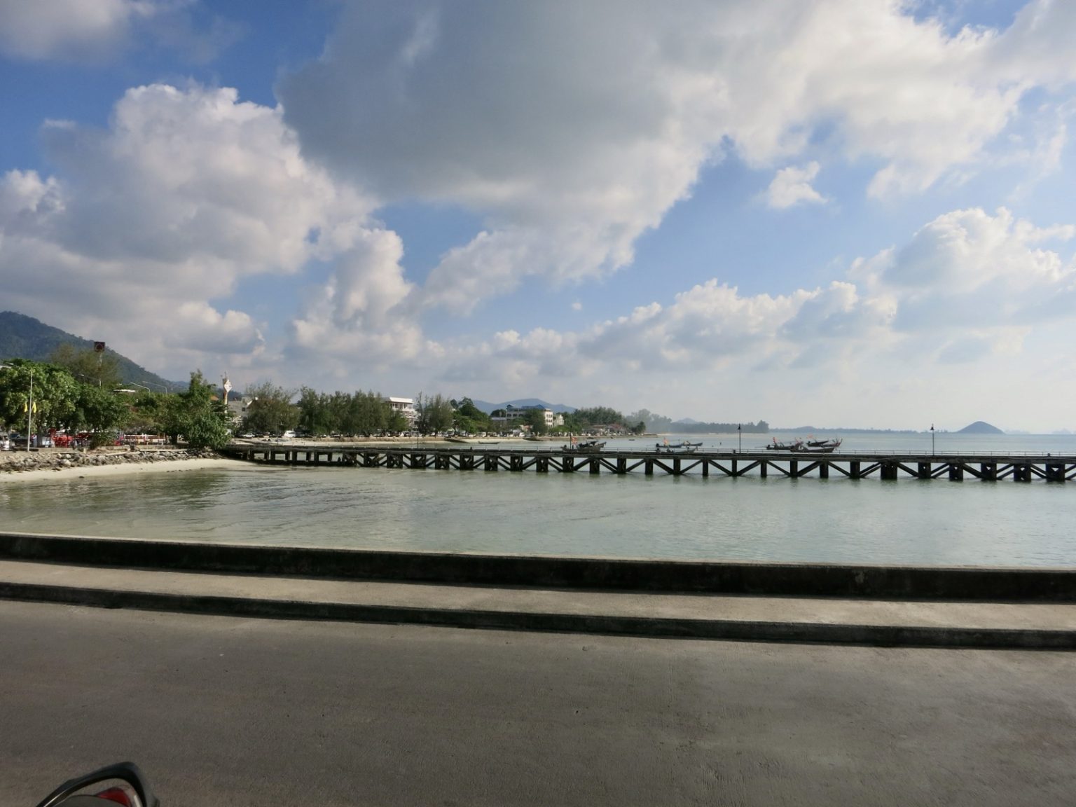 Pier auf Kho Samui