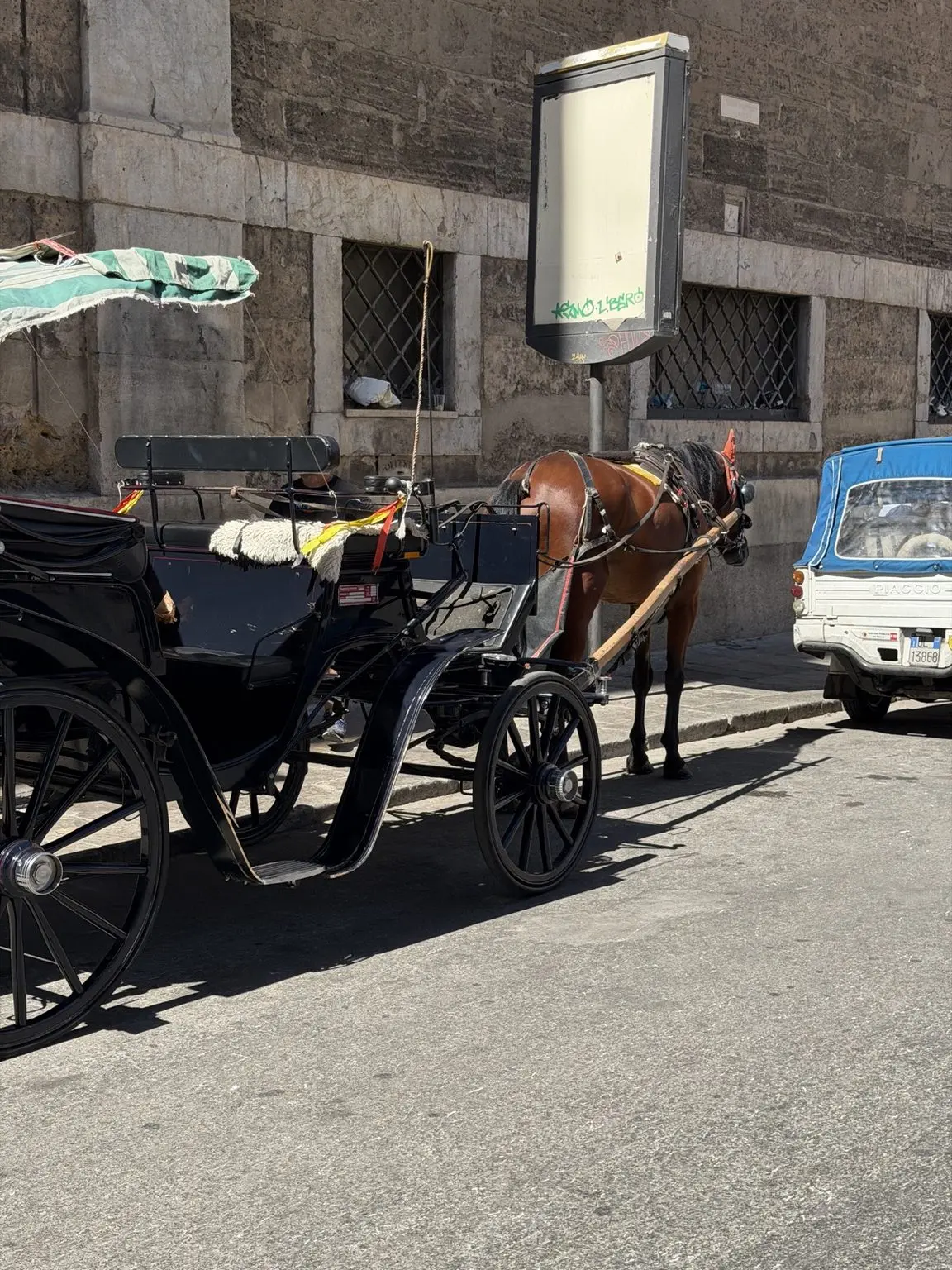 Pferdekutsche in Palermo