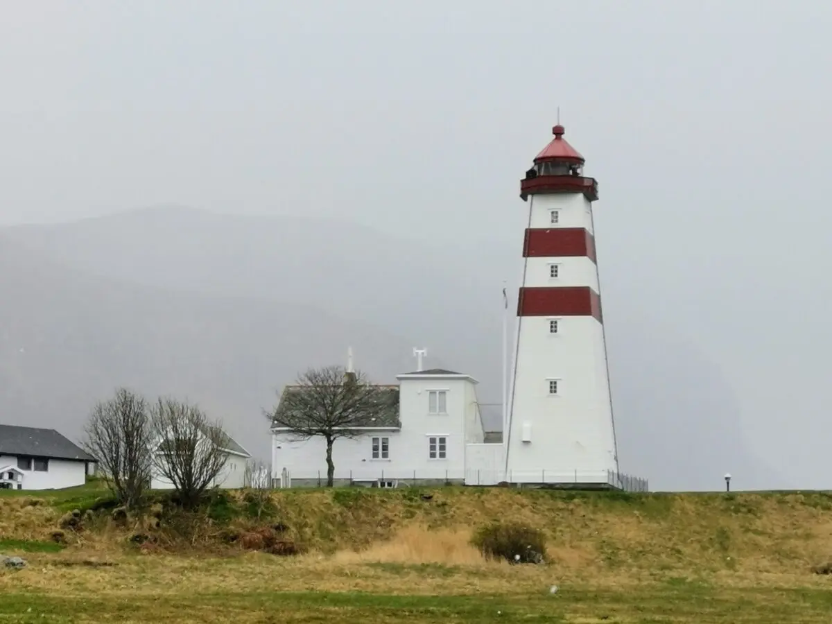 Leuchtturm Alnes Fyr in Norwegen