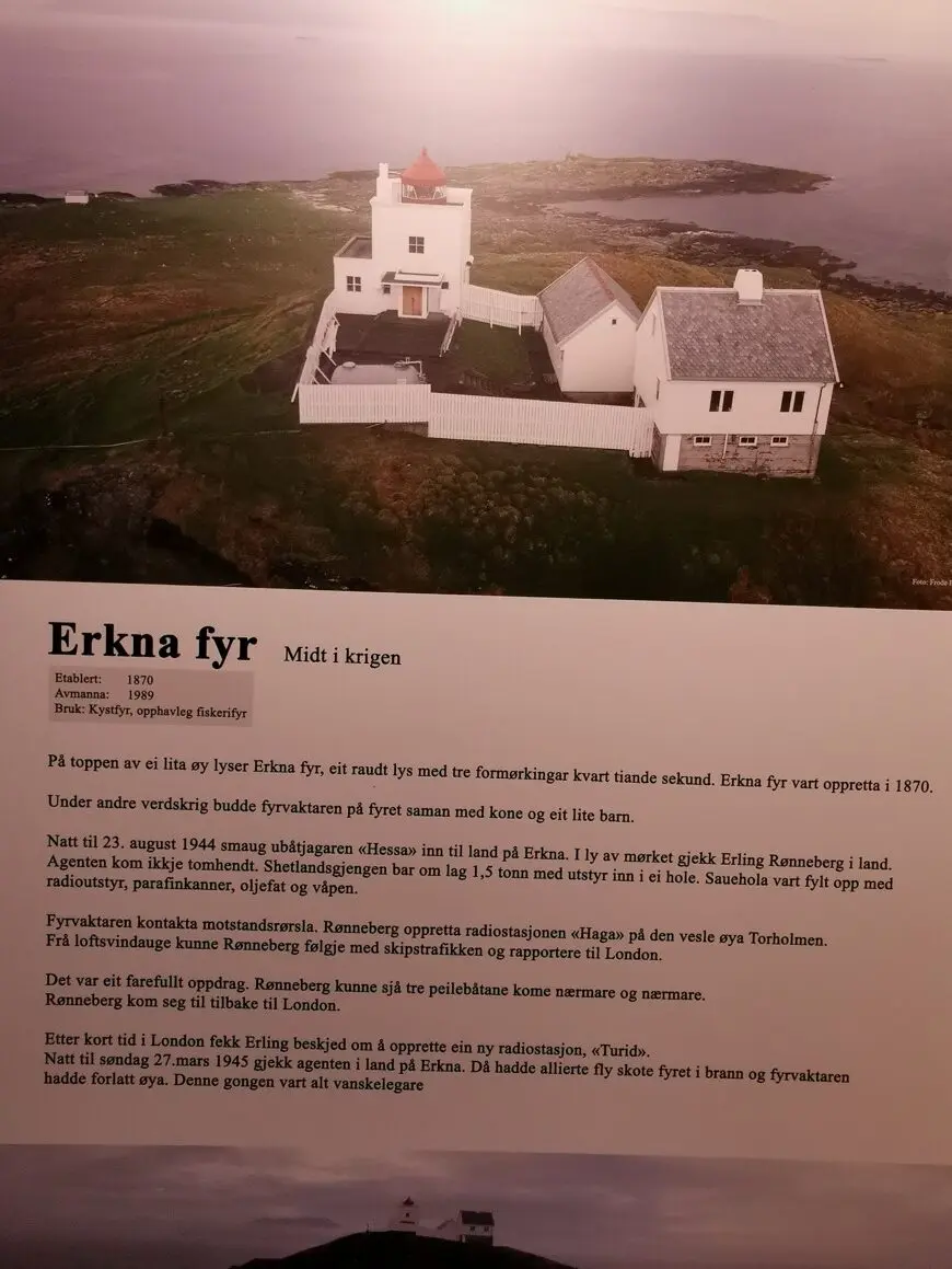 Ausstellung Leuchtturm Alnes Fyr