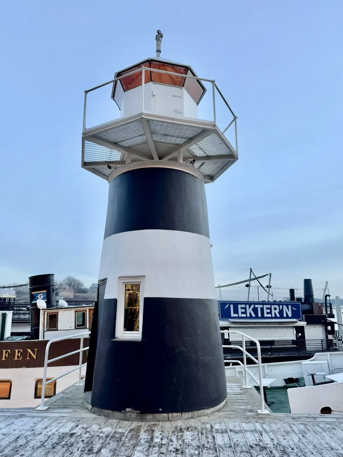 Kleiner Leuchtturm in Oslo