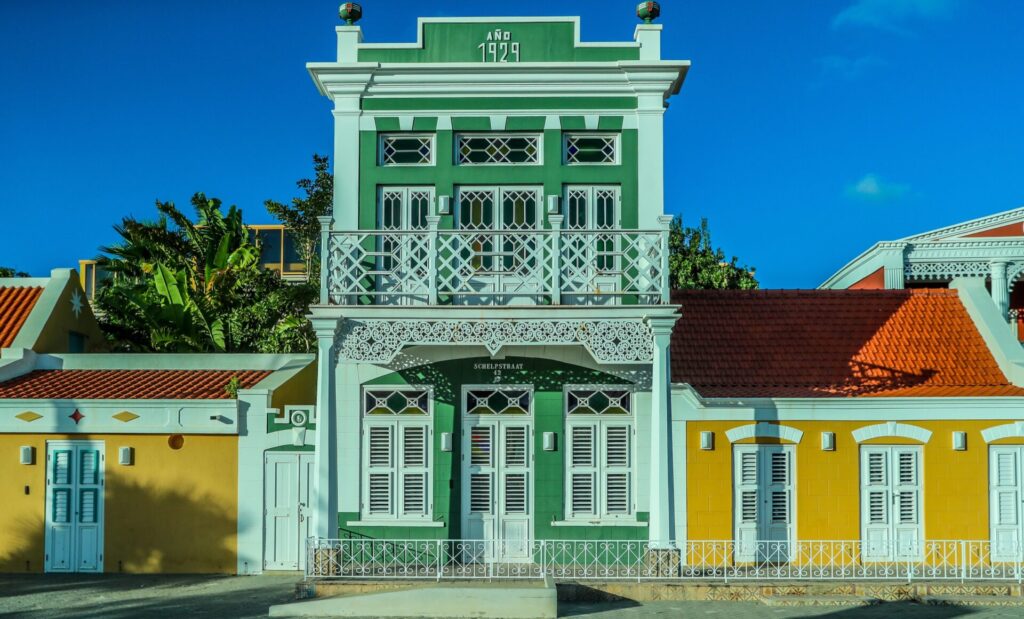 Eingang zum National Archaeological Museum auf Aruba