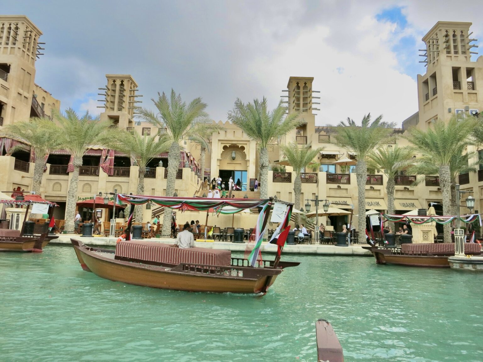 Blick auf Souk Madinat Jumeirah