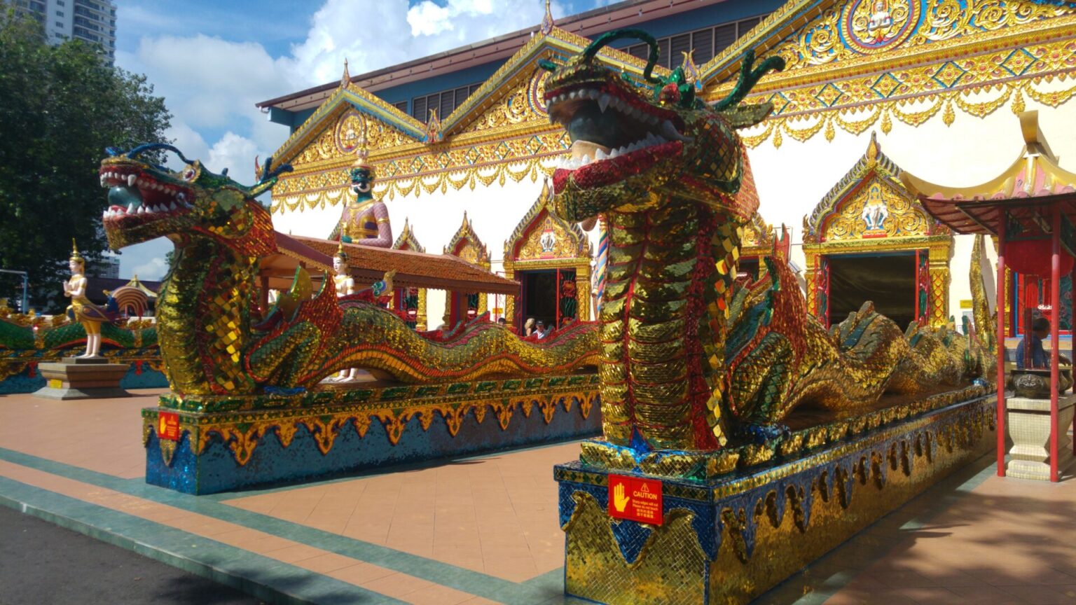 Chaiya Mangalaram Thai Buddhist Temple in Malaysia