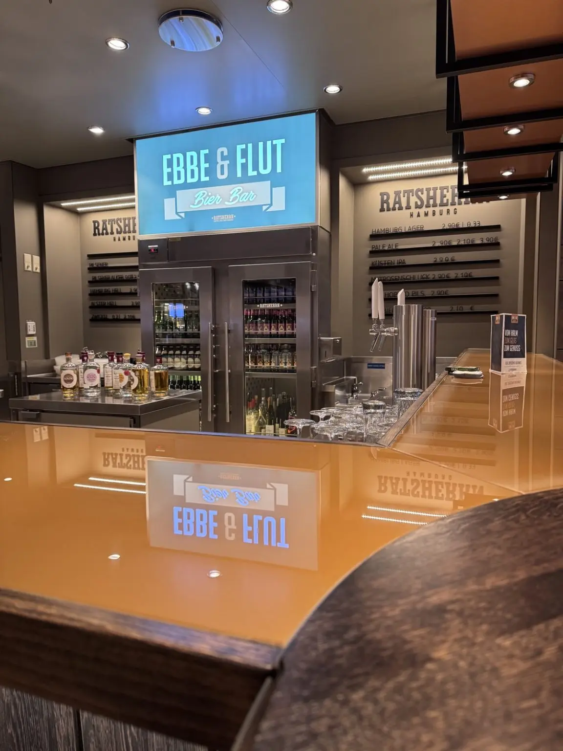 Mein Schiff 1 Ebbe & Flut – Bier Bar