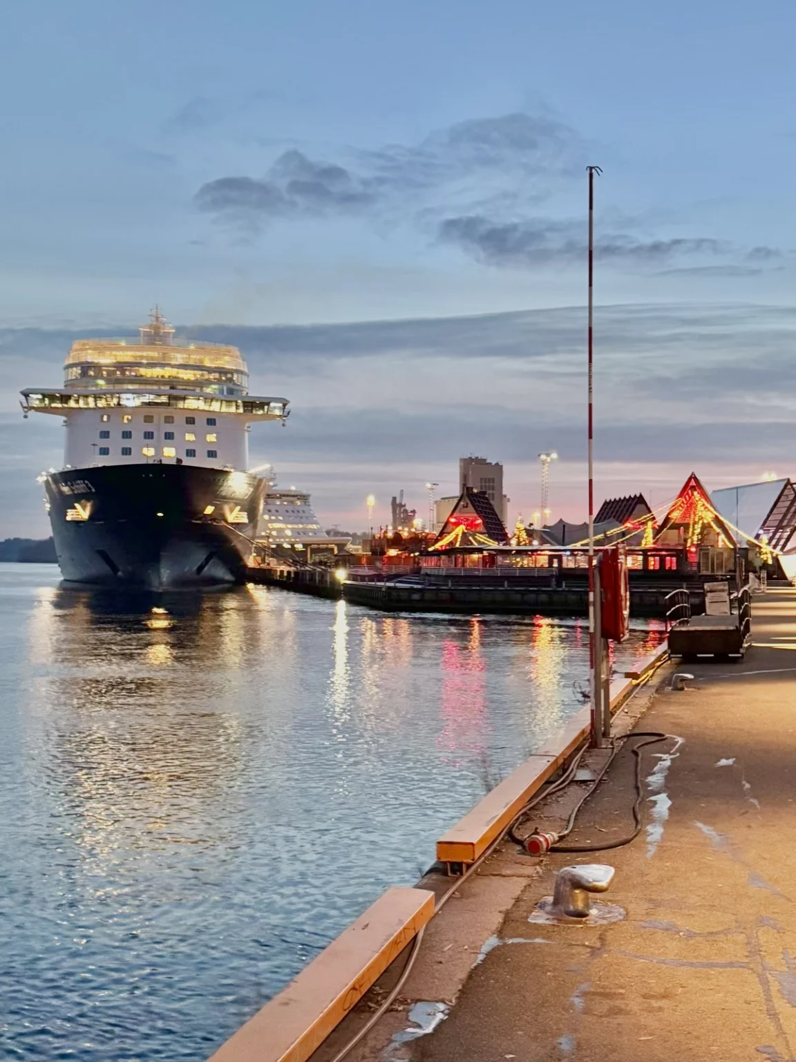 Mein Schiff am Hafen Oslo