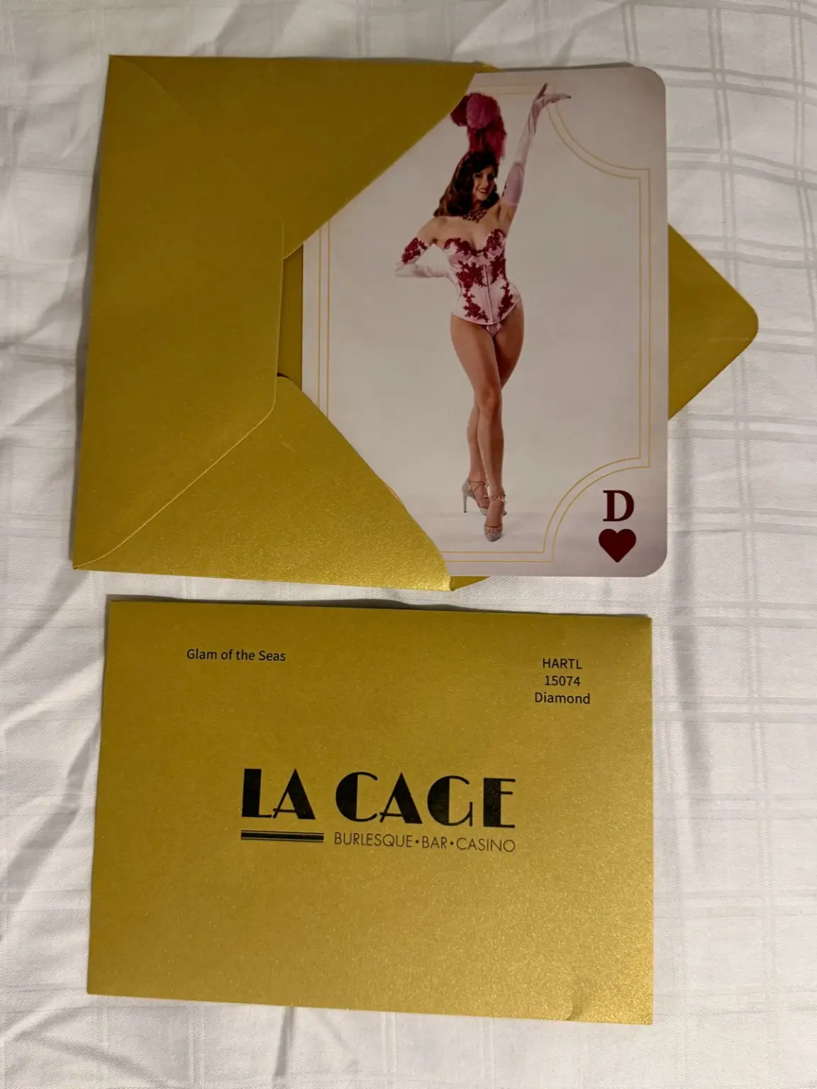 Eintrittskarte La Cage - Burlesque, Bar & Casino Mein Schiff Flow