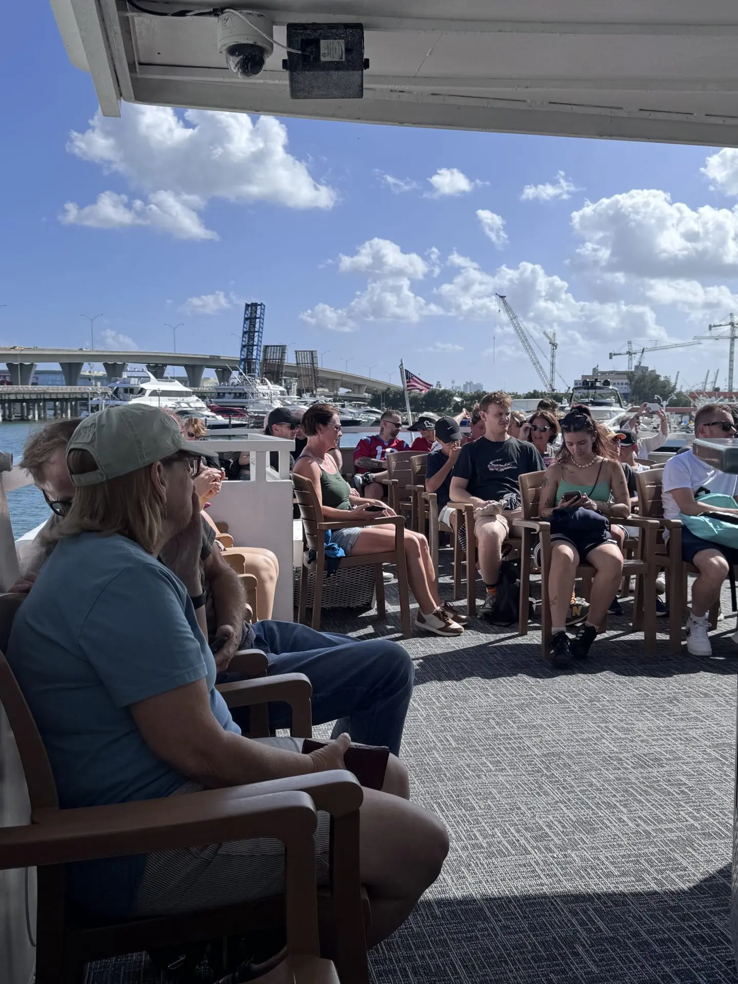 Ausflugsboot Sitzplätze in Miami 