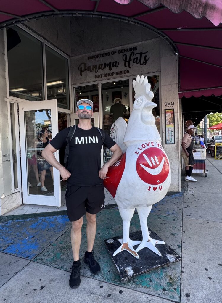 Miami Little Havana Hahn und Mann