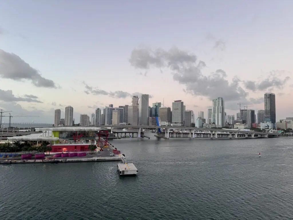 Miami bei Sonnenuntergang