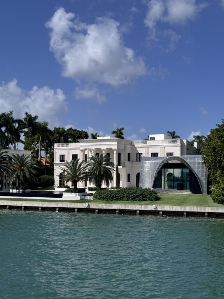 Star, Palm and Hibiscus Islands in Miami