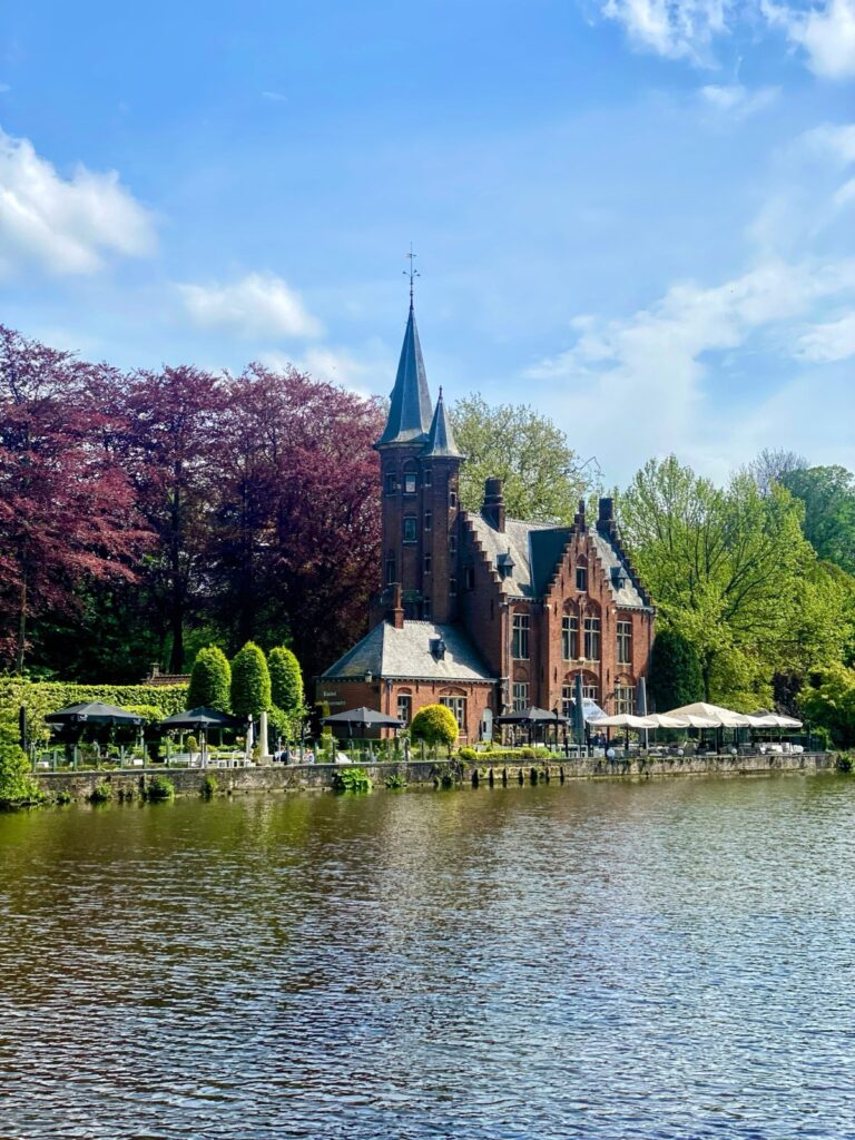 Minnewater Park See der Liebe in Brügge