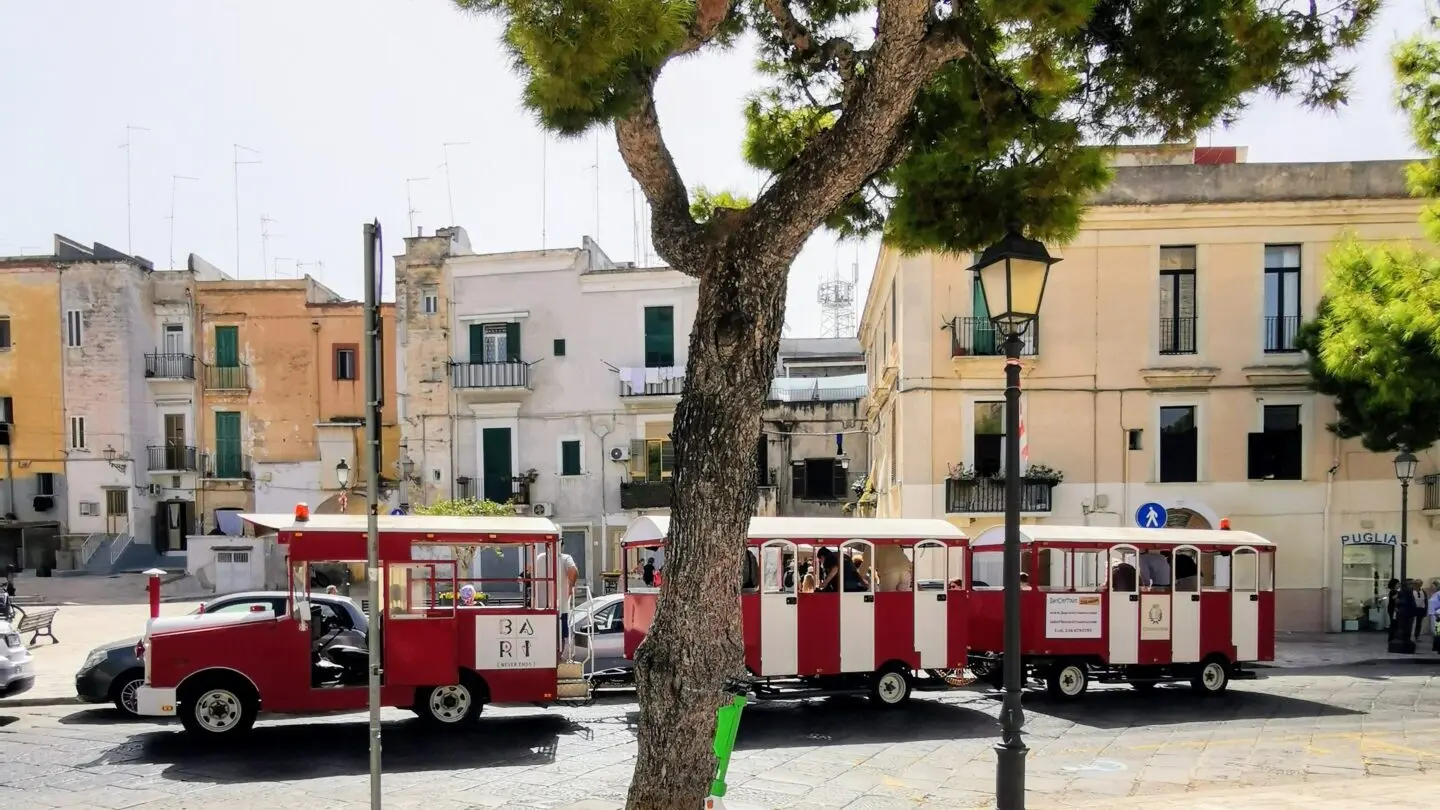 Bimmelbahn in Bari