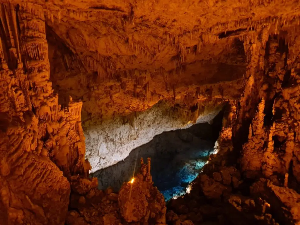 Grotte di Castellana in Bari Italien