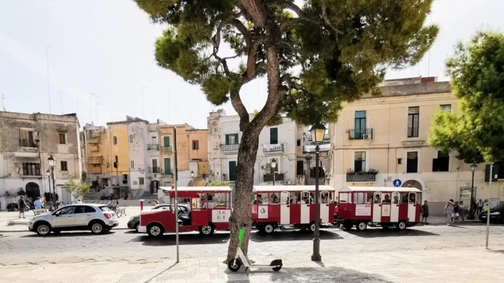 Bimmelbahn in Bari