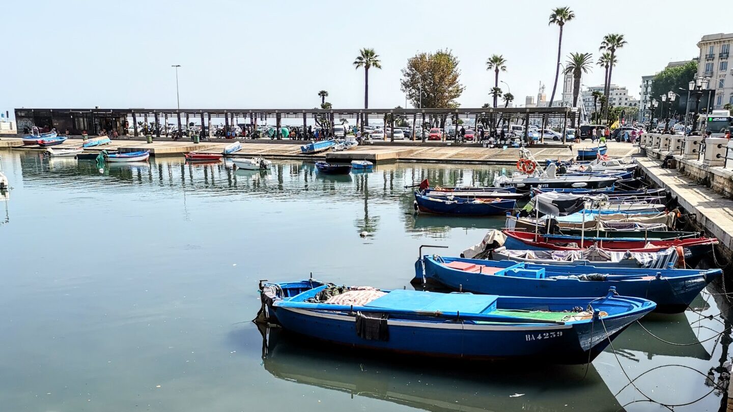 Fischerhafen Mole San Nicola in Bari