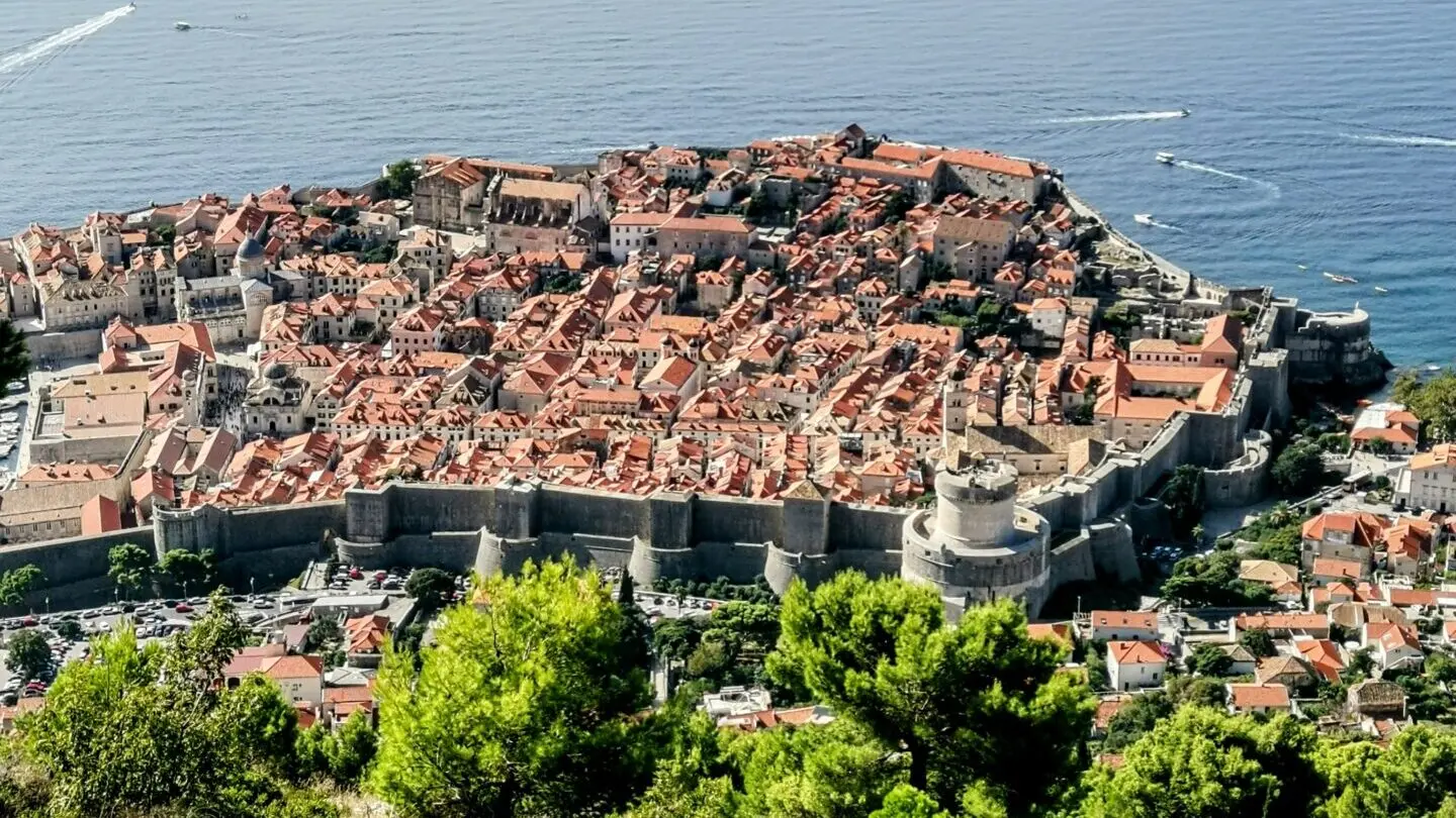 Blick auf die Stadt Dubrovnik