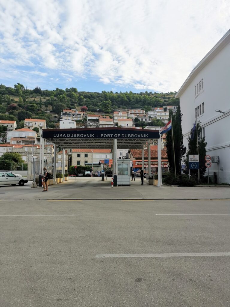 Hafenausgang Dubrovnik