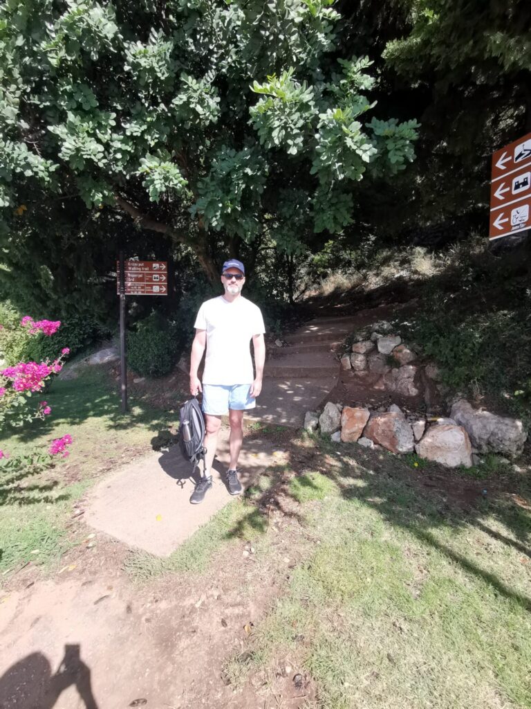 Zustieg Wanderweg auf den Berg Srd in Dubrovnik