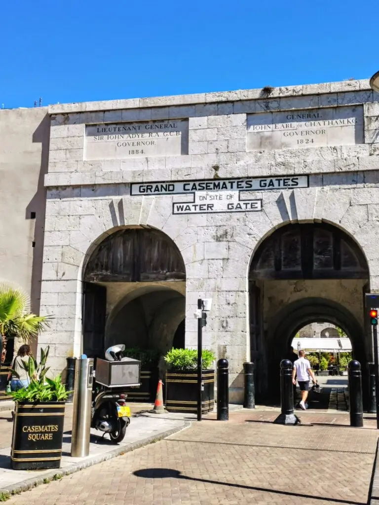 Grand Casemates Gates in Gibraltar