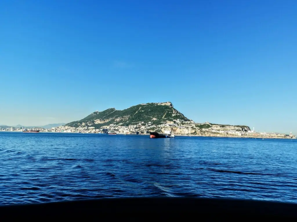 Blick auf Gibraltar