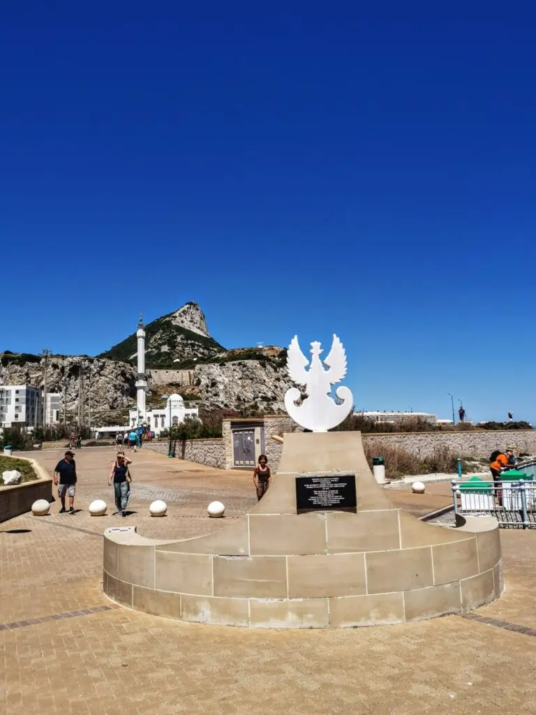 General Sikorski Memorial am Europa Point in Gibraltar