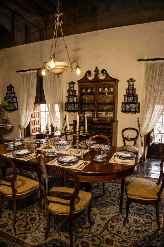 Esszimmer im Casa de los Balcones - Casa Méndez Fonseca auf Teneriffa 