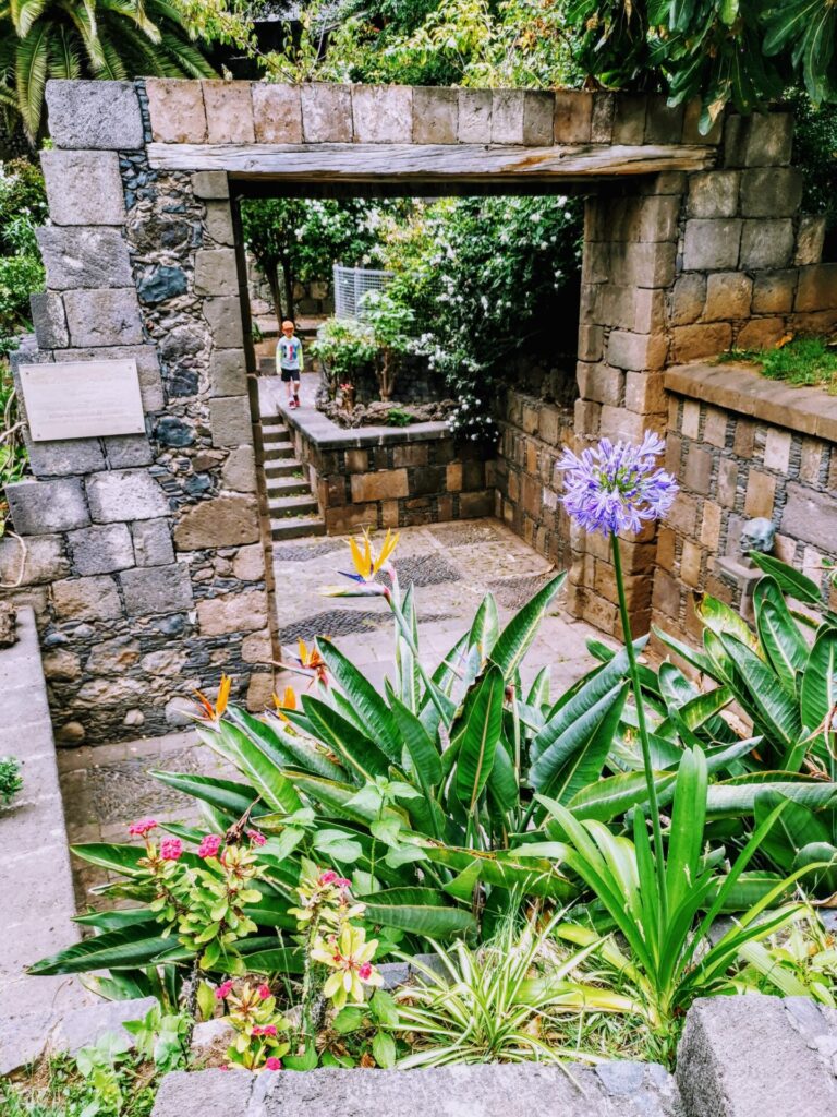 Garten in Garachic auf Teneriffa