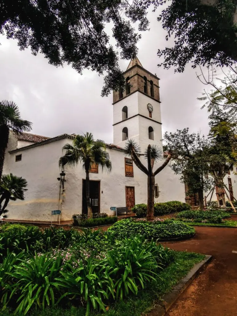 Kirchg in Icod de los Vinos auf Teneriffa