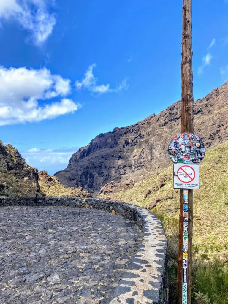 Aussichts-Plattform  in Masca auf Teneriffa