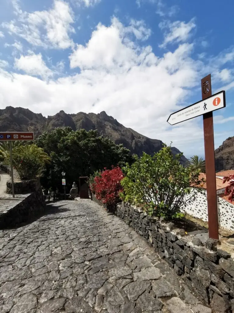 Wanderweg in Masca auf Teneriffa